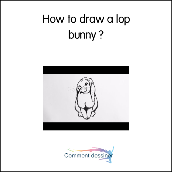 How to draw a lop bunny